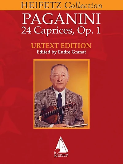 24 Caprices For Violin Solo: Jascha Heifetz Version