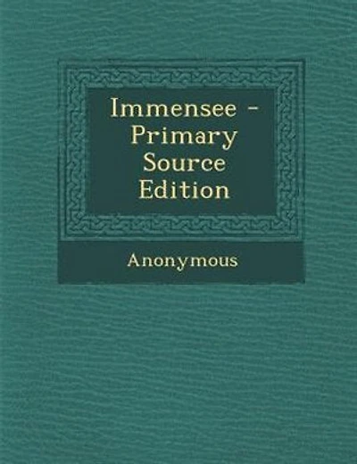 Immensee - Primary Source Edition
