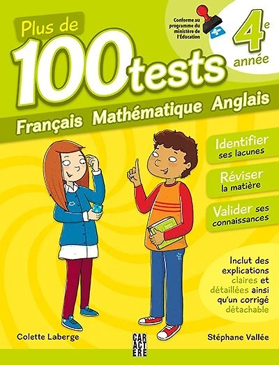 100 tests 4e année 3ème édition