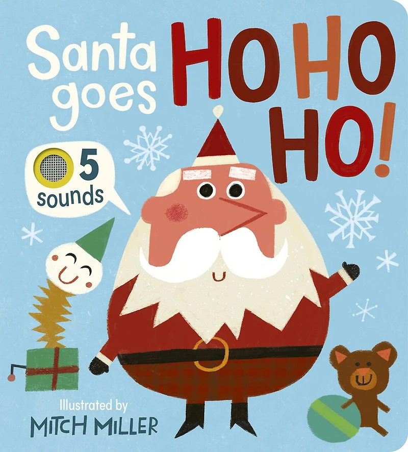 Santa Goes Ho Ho Ho! An Interactive Book with 5 Sounds!