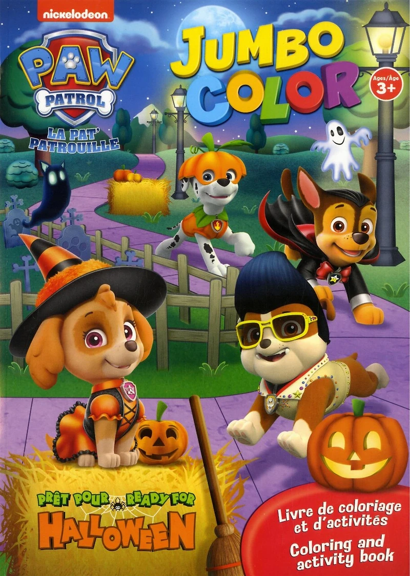 Jumbo Color - Pat Patrouille Halloween