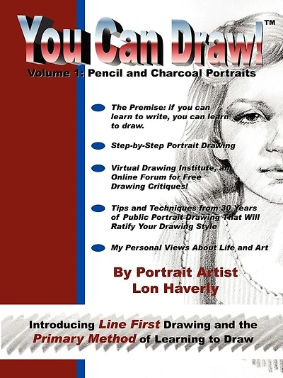 You Can Draw!: Volume 1: Pencil and Charcoal Portraits