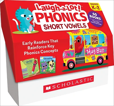 Laugh-A-Lot Phonics: Short Vowels (Classroom Set): A Big Collection of Little Books That Teach Key Decoding Skills
