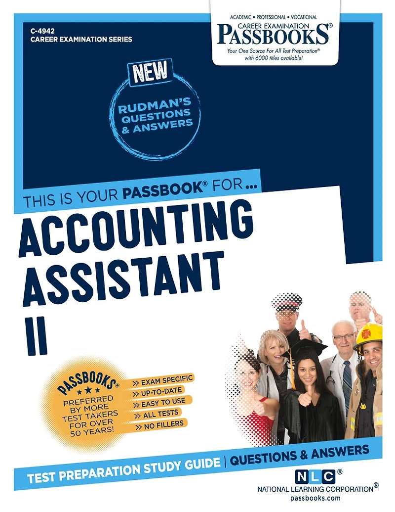 Accounting Assistant II (C-4942): Passbooks Study Guide