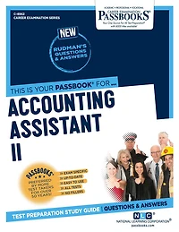 Accounting Assistant II (C-4942): Passbooks Study Guide
