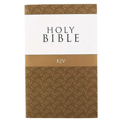 KJV Bible Outreach Softcover, Gold