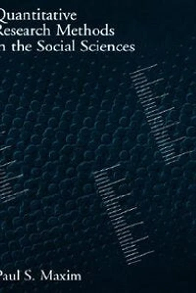 Quantitative Research Methods in the Social Sciences