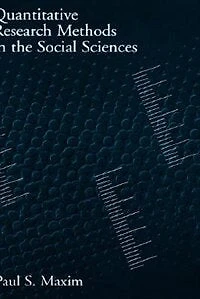 Quantitative Research Methods in the Social Sciences