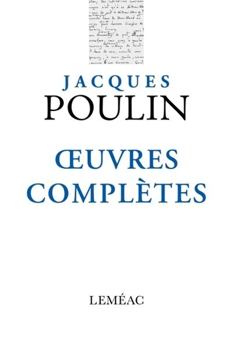 Oeuvres complètes