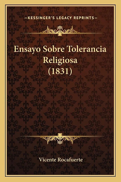 Ensayo Sobre Tolerancia Religiosa (1831)