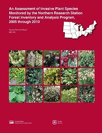 An Assessment of Invasive Plant Species Monitored by the Northern Research Station Forest Inventory and Analysis Program, 2005 through 2010