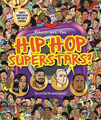Where are the Hip Hop Superstars?: Search & Seek Book for Adults