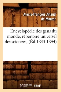 Encyclopédie Des Gens Du Monde, Répertoire Universel Des Sciences, (Éd.1833-1844)