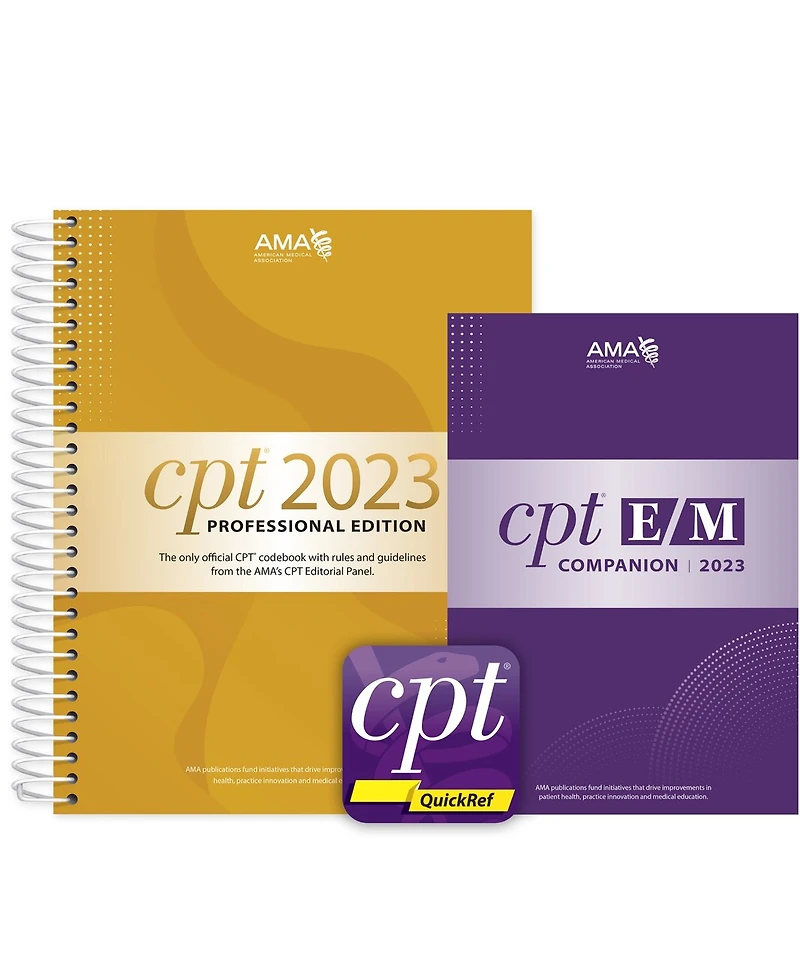 CPT Professional 2026 and Quickref App Bundle