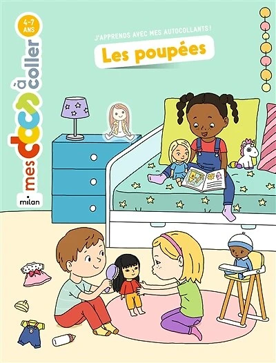 Les poupées: j'apprends avec mes autocollants !