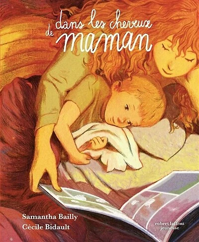 Dans les cheveux de maman