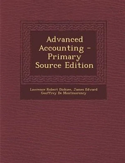 Advanced Accounting - Primary Source Edition