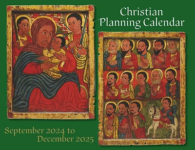 2025 Christian Planning Calendar: September 2024 Through December