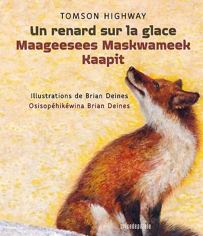 Un renard sur la glace / Maageesees Maskwameek Kaapit