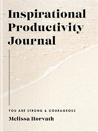 Inspirational Productivity Journal: You Are Strong and  Courageous