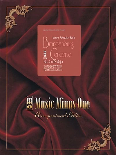 J.s. Bach - Brandenburg Concerto No. 5 In D Major, Bwv1050: Music Minus One Piano