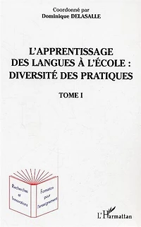 Apprentissage des langues à l'école t.1