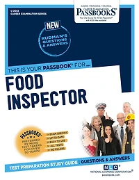 Food Inspector (c-2543): Passbooks Study Guide
