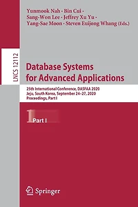 Database Systems for Advanced Applications: 25th International Conference, DASFAA 2020, Jeju, South Korea, September 24-27, Proceedings
