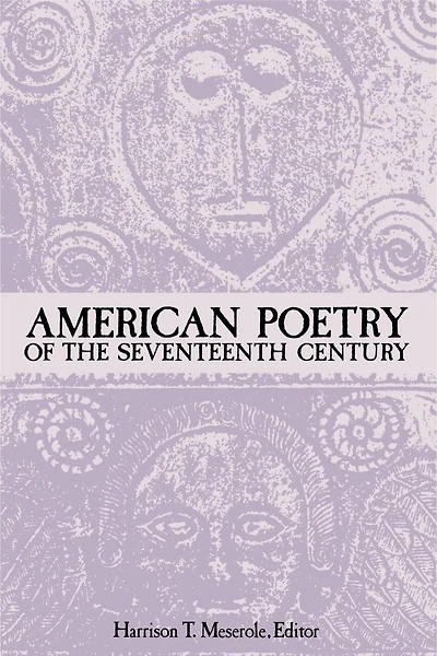 American Poetry of the Seventeenth Century