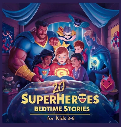20 Superheroes Bedtime Stories For Kids Age 3