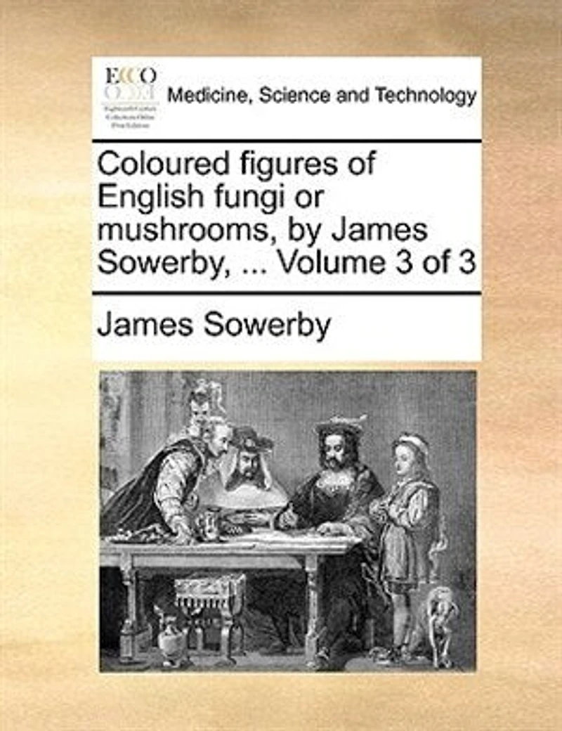 Coloured Figures of English Fungi or Mushrooms, by James Sowerby, ... 3; Volume 3