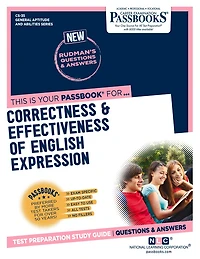 Correctness & Effectiveness of English Expression (CS-35): Passbooks Study Guide