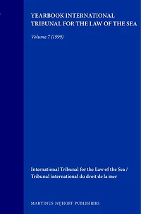 Yearbook International Tribunal for the Law of the Sea, Volume 3 (1999)