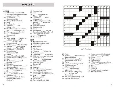 Bible Puzzle 2-in-1: Crosswords And Word Searches
