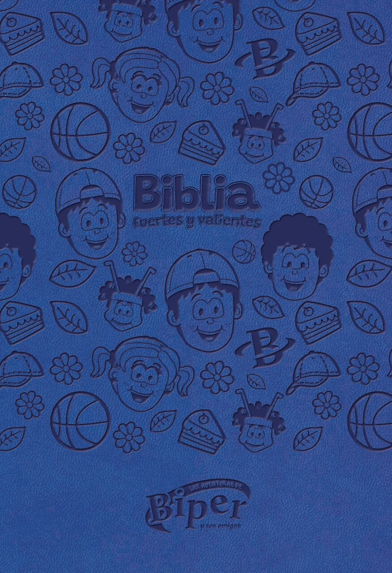 Biblia Biper y sus amigos, Fuertes valientes (NBLA), Tapa dura, Palabras de Jesús en rojo, Comfort Print