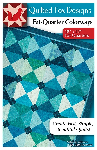 Fat-quarter Colorways Quilt Pattern