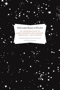 Philosophy Begins Wonder