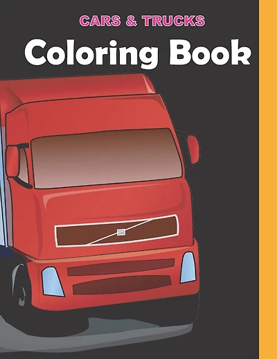 Cars and Trucks: Coloring books