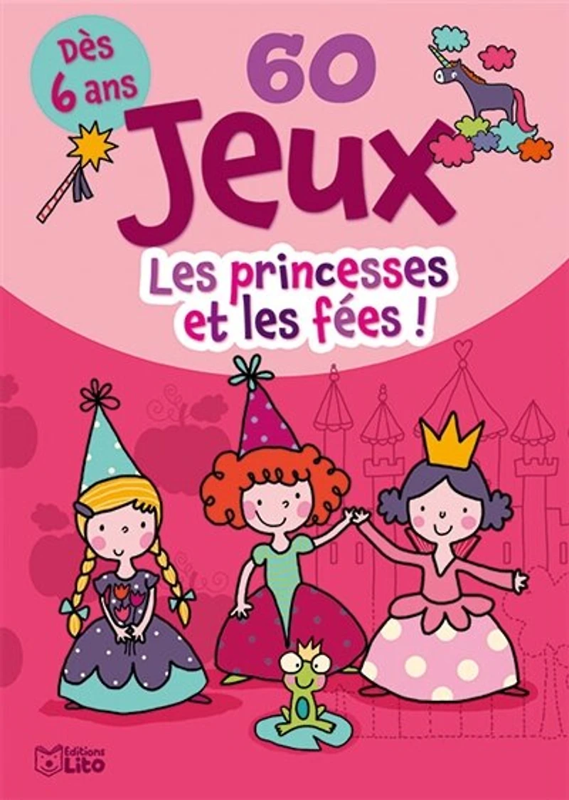 60 jeux: les princesses et les fées !