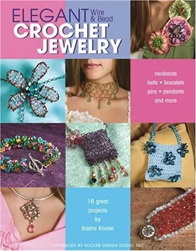 Elegant Wire and Bead Crochet Jewelry