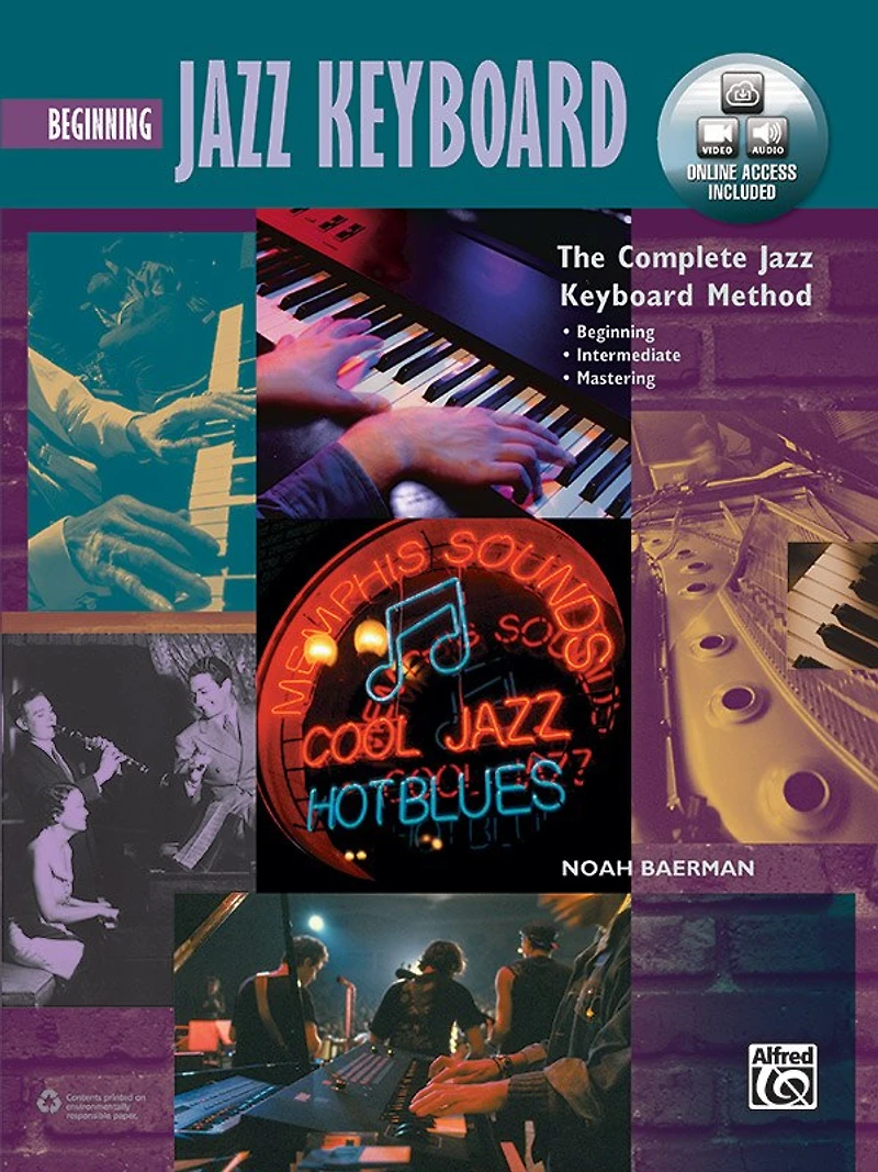 Complete Jazz Keyboard Method: Beginning Keyboard, Book and Online Video/Audio