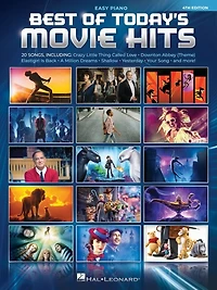 Best of Today's Movie Hits Easy Piano Songbook