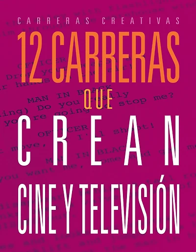 12 carreras que crean cine y televisión
