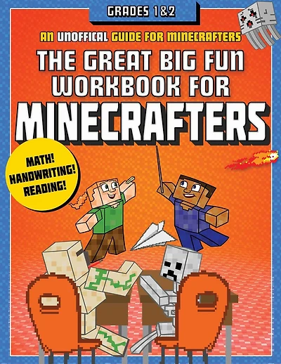 The Great Big Fun Workbook for Minecrafters: Grades 1 & 2: An Unofficial Workbook