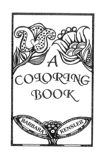 A Coloring Book: A fun coloring book of creative hand-drawn images and designs!