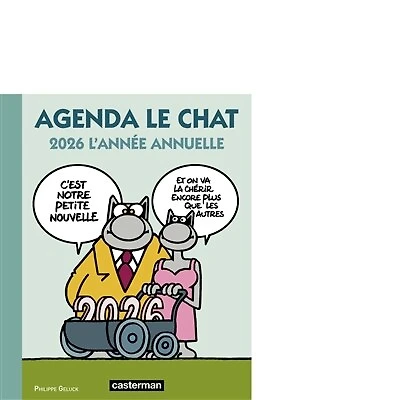 Agenda Le Chat 2026: l'année annuelle