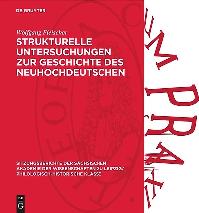 Strukturelle Untersuchungen zur Geschichte des Neuhochdeutschen