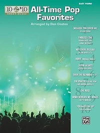 10 For 10 Sheet Music All-time Pop Favorites: Piano Solos