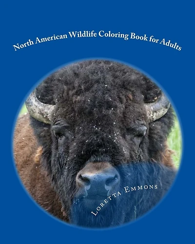 North American Wildlife Coloring Book for Adults: Let's Get Wild