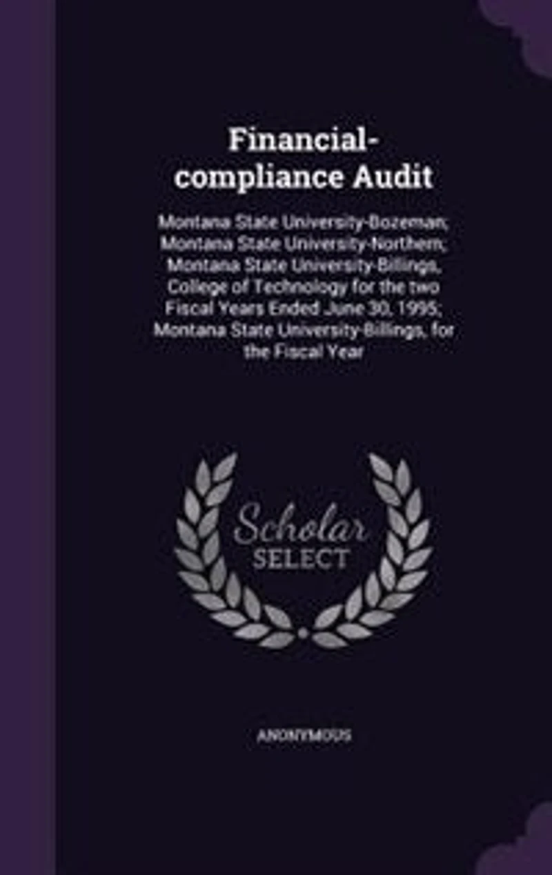 Financial-compliance Audit: Montana State University-Bozeman; University-Northern; University-Billings, College of Technology for the two Fiscal Years Ended June 30, 1995; Year